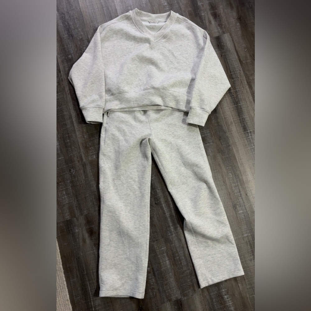 Abercrombie grey sweat set